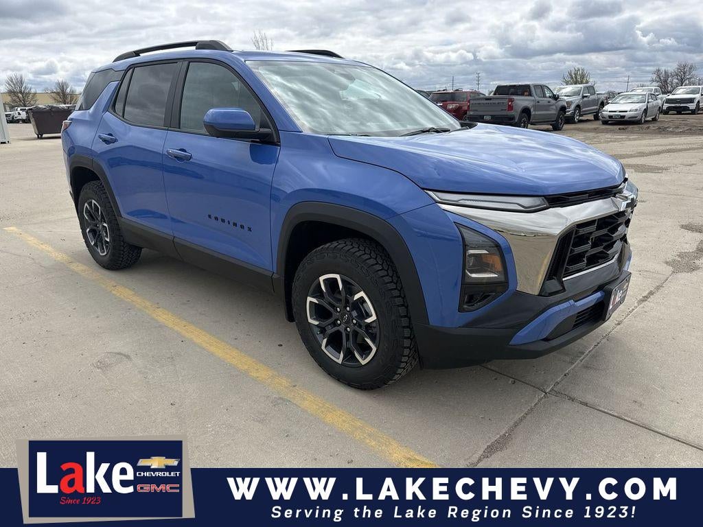 2026 Chevrolet Equinox ACTIV in Reef Blue Metallic — front three-quarter view